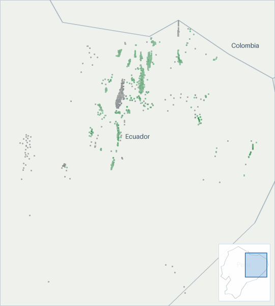 Well map of EP Petroecuador. The full map is further down this page.