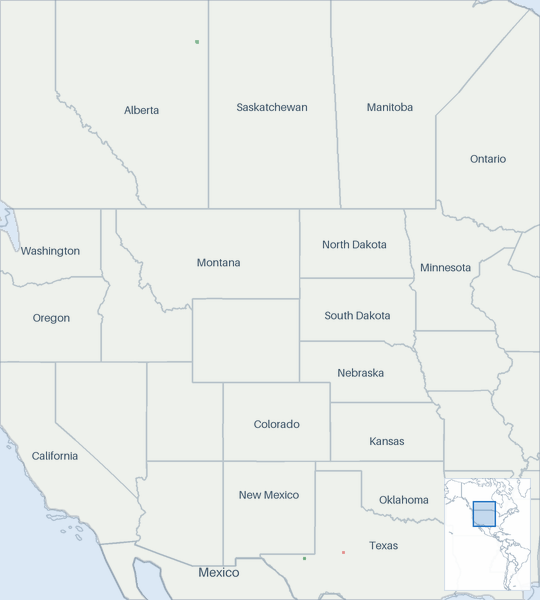 Well map of MEG Energy. The full map is further down this page.